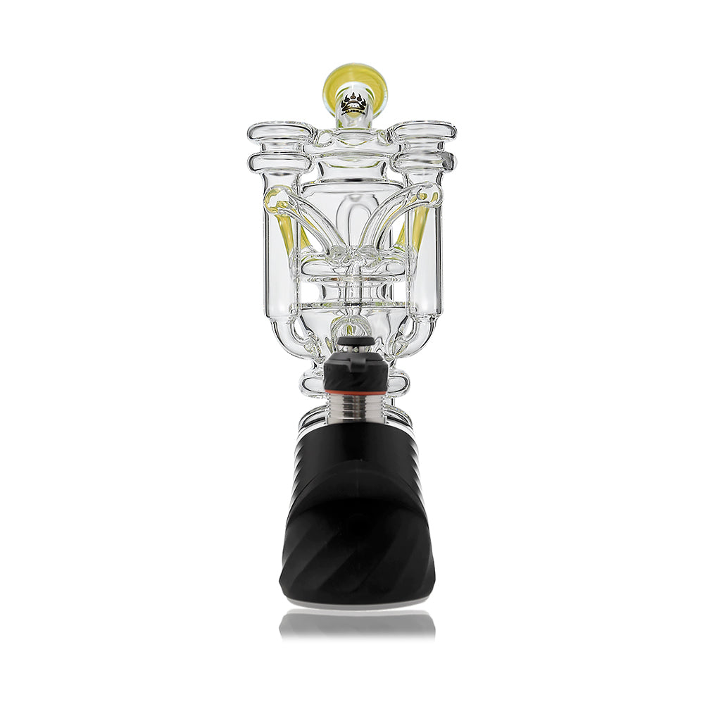 Cyclone Flow Recycler Glass Attachment For OG Peak and Peak Pro - Discreet Smoker