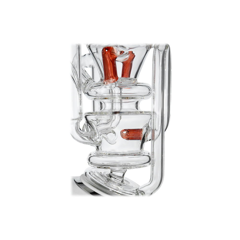 Cyclone Flow Recycler Glass Attachment For OG Peak and Peak Pro - Discreet Smoker