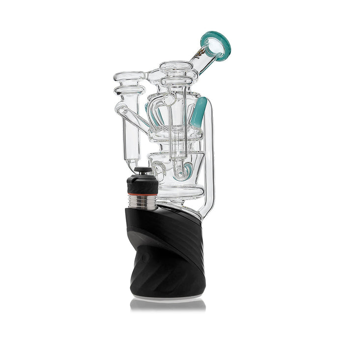 Cyclone Flow Recycler Glass Attachment For OG Peak and Peak Pro, Tiffany Blue