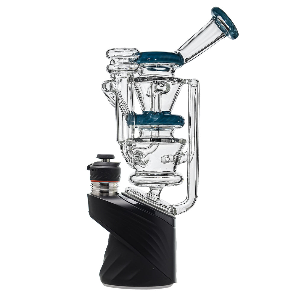 Cyclone Flow Recycler Glass Attachment For OG Peak and Peak Pro - Discreet Smoker