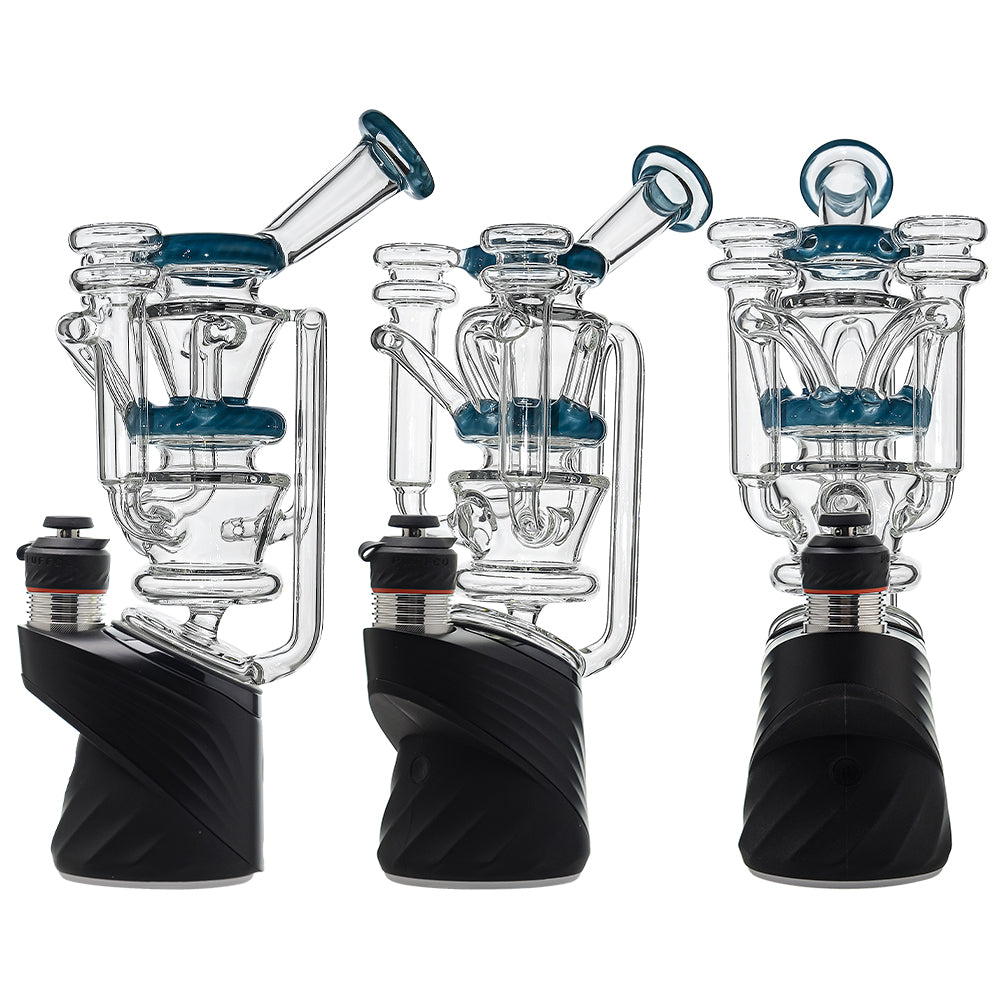 Cyclone Flow Recycler Glass Attachment For OG Peak and Peak Pro - Discreet Smoker