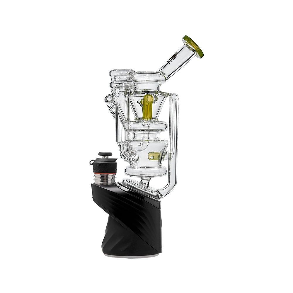 Cyclone Flow Recycler Glass Attachment For OG Peak and Peak Pro - Discreet Smoker