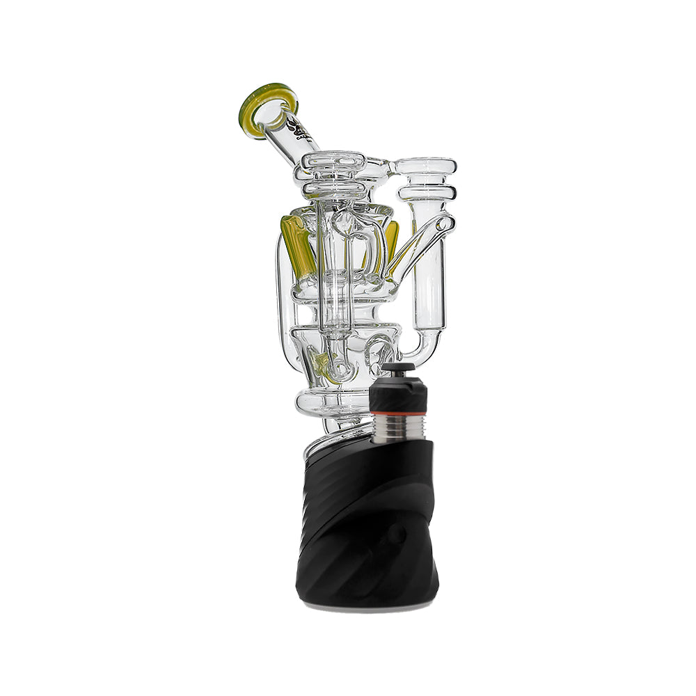 Cyclone Flow Recycler Glass Attachment For OG Peak and Peak Pro - Discreet Smoker
