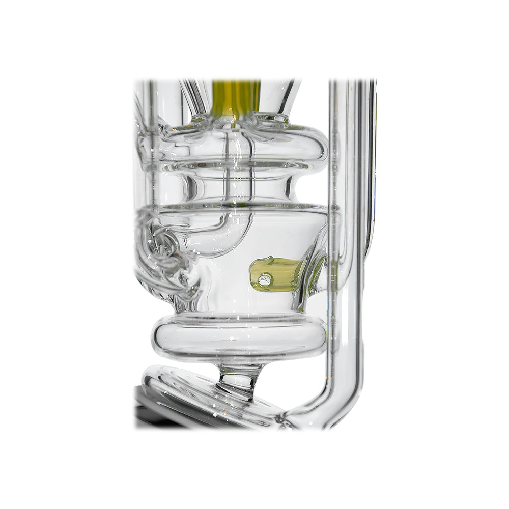 Cyclone Flow Recycler Glass Attachment For OG Peak and Peak Pro - Discreet Smoker