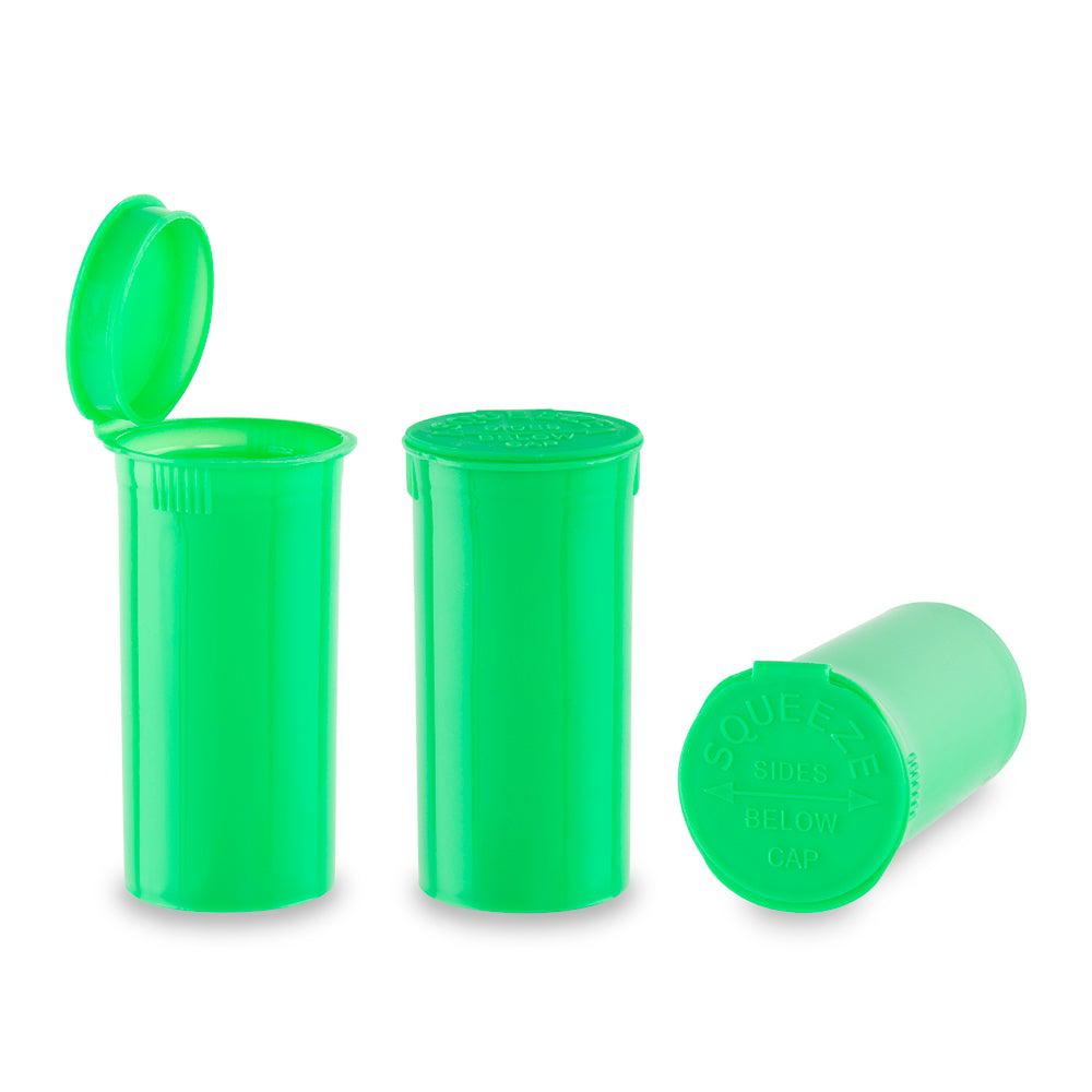 Loud Lock Pop Top Plastic Airtight Smell Proof Portable Packaging Containers 13 Dram - 315ct - Discreet Smoker