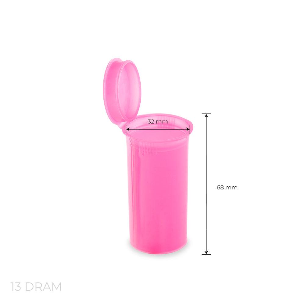 Loud Lock Pop Top Plastic Airtight Smell Proof Portable Packaging Containers 13 Dram - 315ct - Discreet Smoker