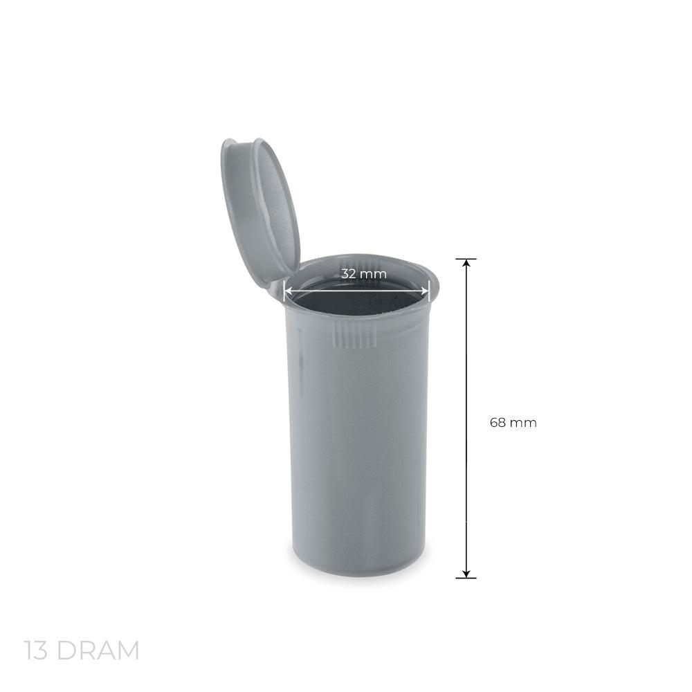 Loud Lock Pop Top Plastic Airtight Smell Proof Portable Packaging Containers 13 Dram - 315ct - Discreet Smoker