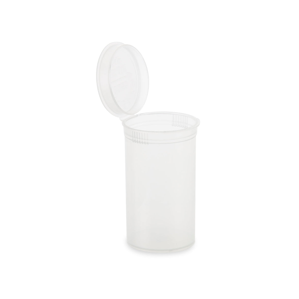 Loud Lock Pop Top Plastic Smell Proof Airtight Portable Packaging Storage Containers 19 Dram - 225ct - Discreet Smoker