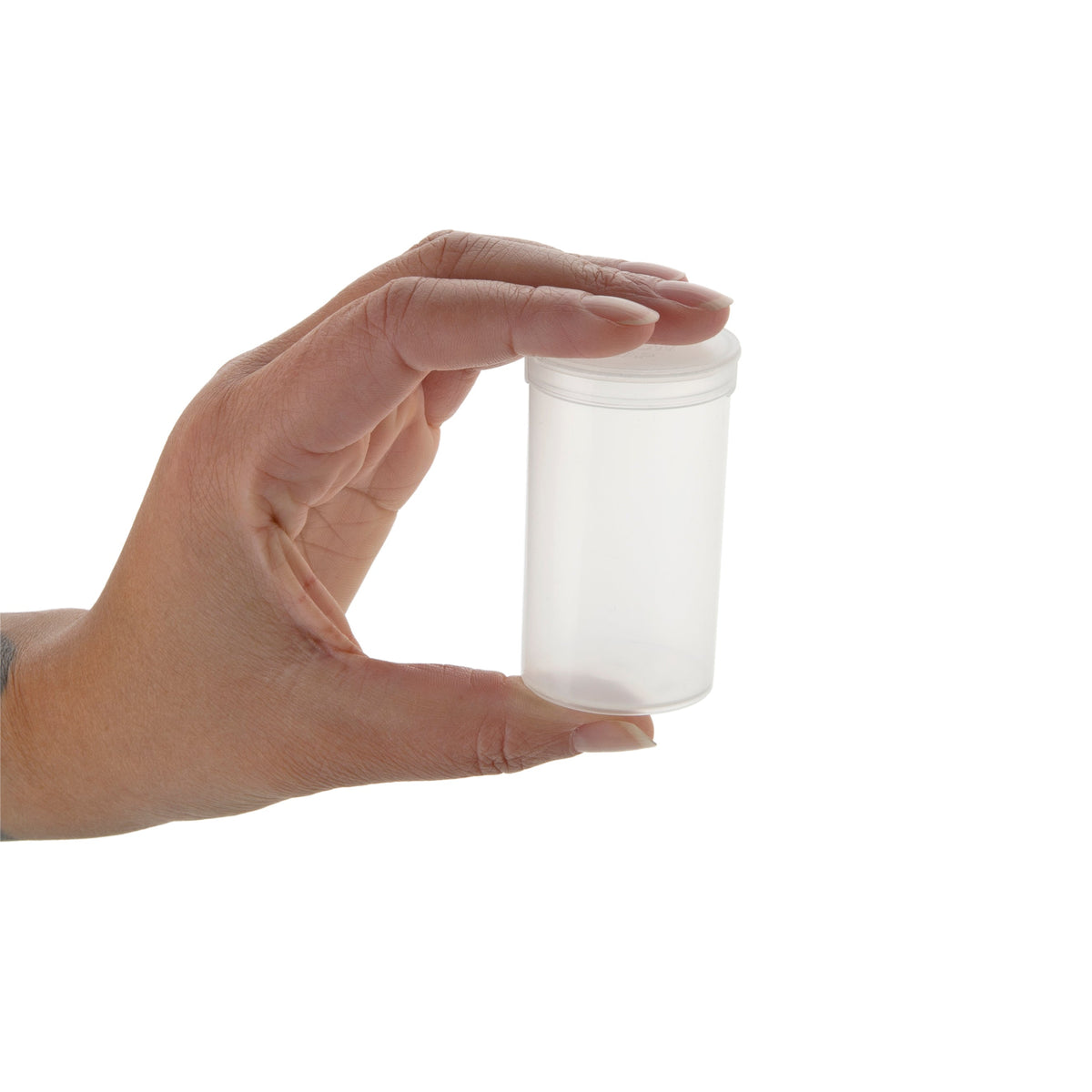 Loud Lock Pop Top Plastic Smell Proof Airtight Portable Packaging Storage Containers 19 Dram - 225ct - Discreet Smoker
