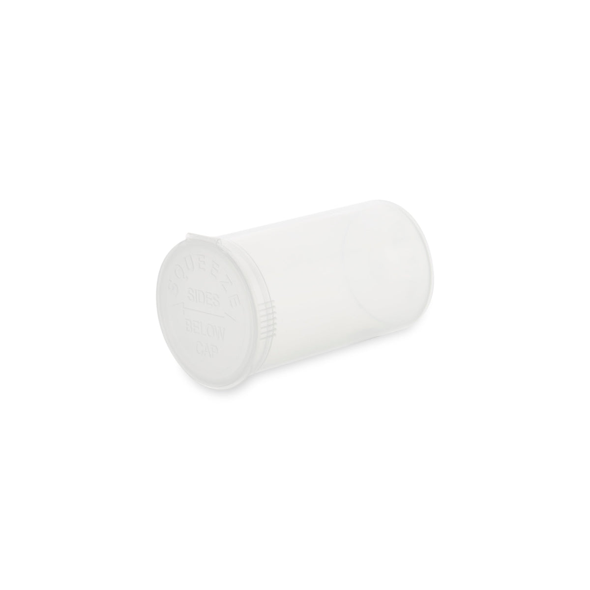 Loud Lock Pop Top Plastic Smell Proof Airtight Portable Packaging Storage Containers 19 Dram - 225ct - Discreet Smoker