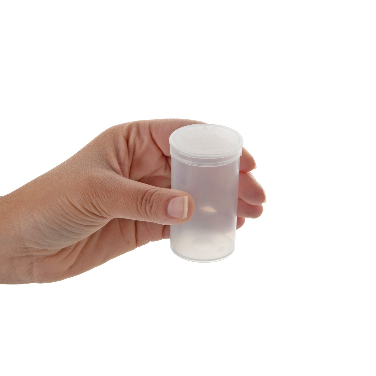 Loud Lock Pop Top Plastic Smell Proof Airtight Portable Packaging Storage Containers 19 Dram - 225ct - Discreet Smoker