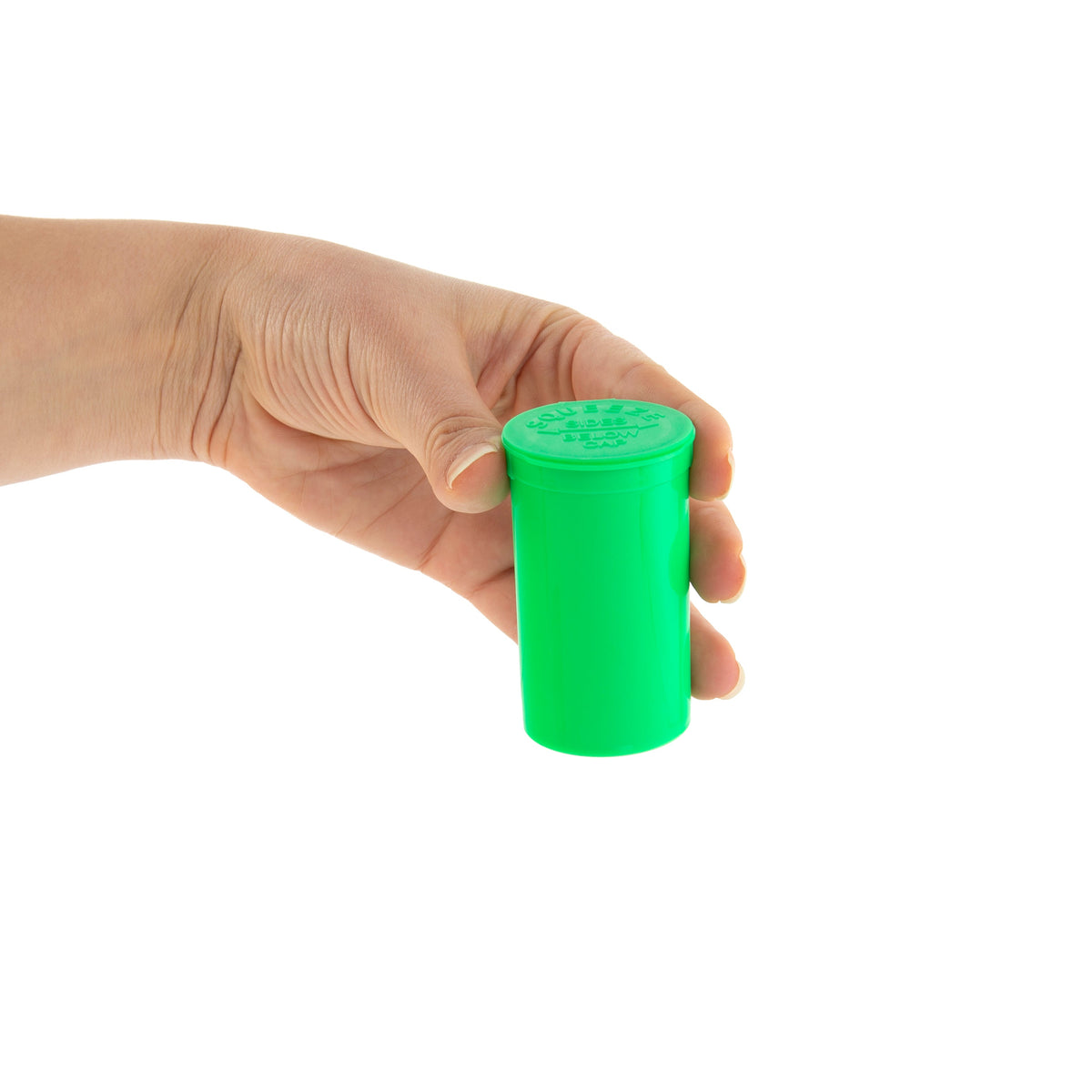 Loud Lock Pop Top Plastic Smell Proof Airtight Portable Packaging Storage Containers 19 Dram - 225ct - Discreet Smoker