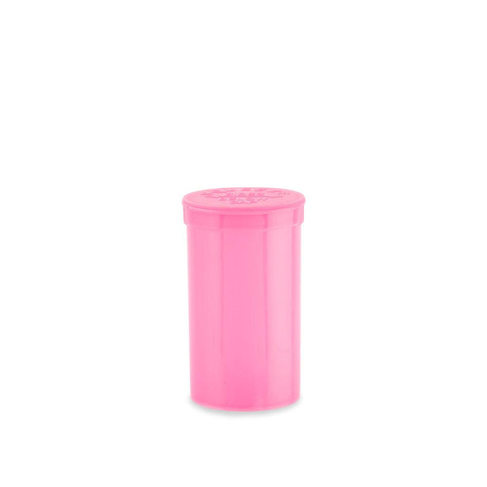 Loud Lock Pop Top Plastic Smell Proof Airtight Portable Packaging Storage Containers 19 Dram - 225ct, Pink