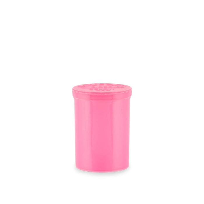 Loud Lock Pop Top Plastic Storage Vial Smell Proof Containers 30 Dram - 160ct, Pink