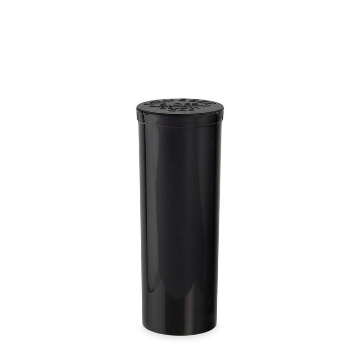 Loud Lock Pop Top Plastic Storage Vial 60 Dram - 75ct, Black