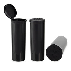 Loud Lock Pop Top Plastic Storage Vial 60 Dram - 75ct - Discreet Smoker