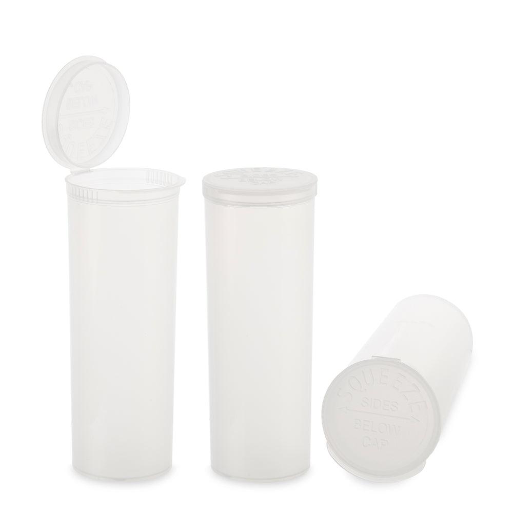 Loud Lock Pop Top Plastic Storage Vial 60 Dram - 75ct - Discreet Smoker