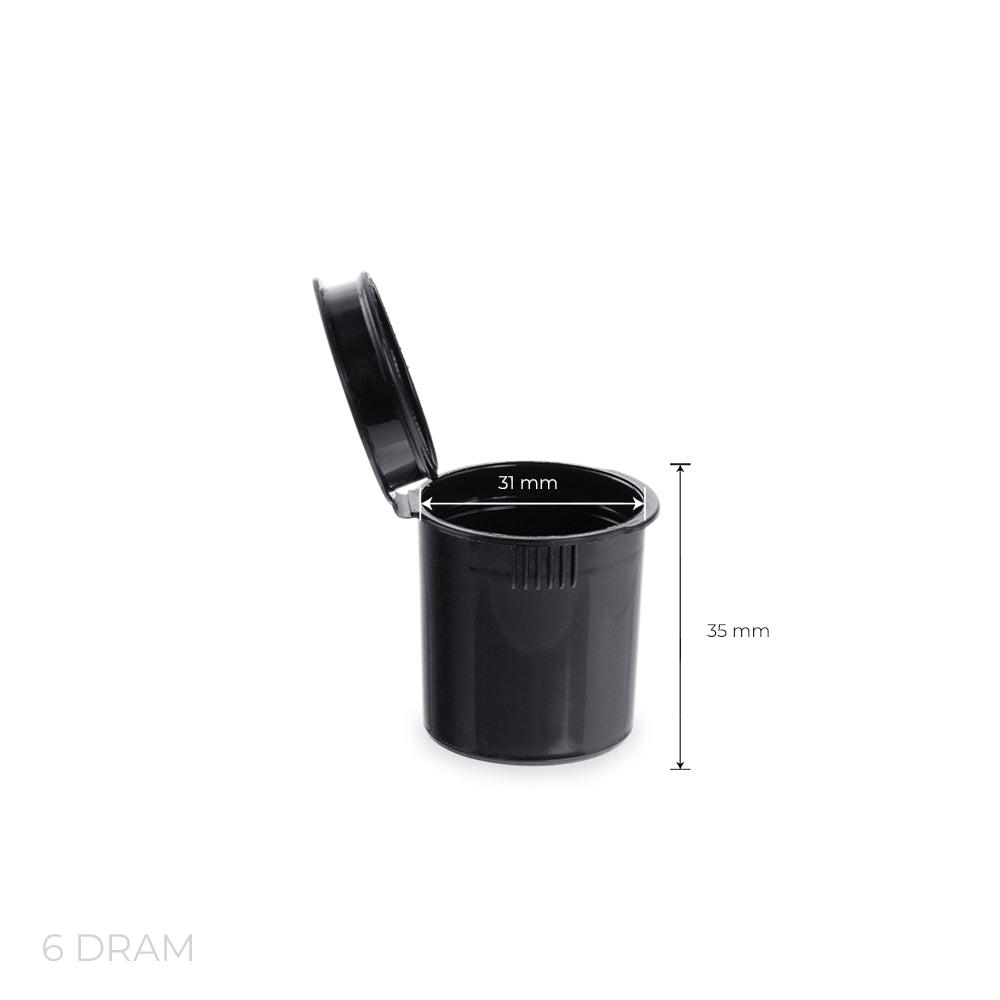 Loud Lock Child Resistant Pop Top Vials - 6 Dram - 600ct - Discreet Smoker