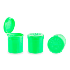 Loud Lock Plastic Pop Top - 6 Dram - 600pc - Child Resistant - Discreet Smoker