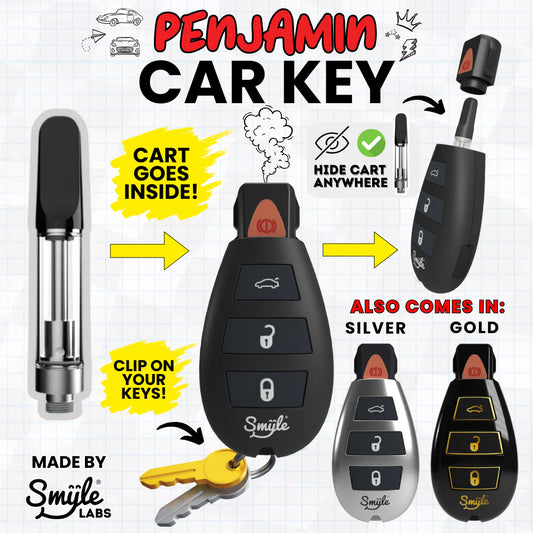 Car Key Penjamin Discreet 510 Battery - Discreet Smoker