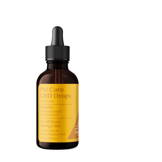 Organic CBD Pet Care Drops 500mg - Discreet Smoker