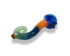 Glass Hand Pipe - Tentacles (4") - Discreet Smoker