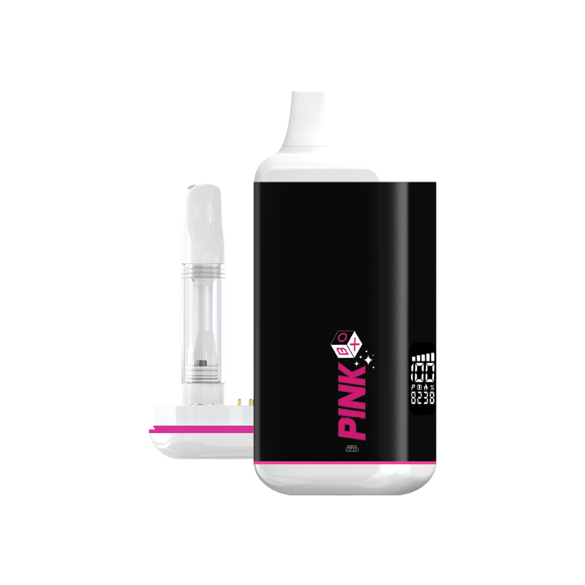 Pink Box - 510 Battery - Discreet Vape - Rebust 1000mAh Battery