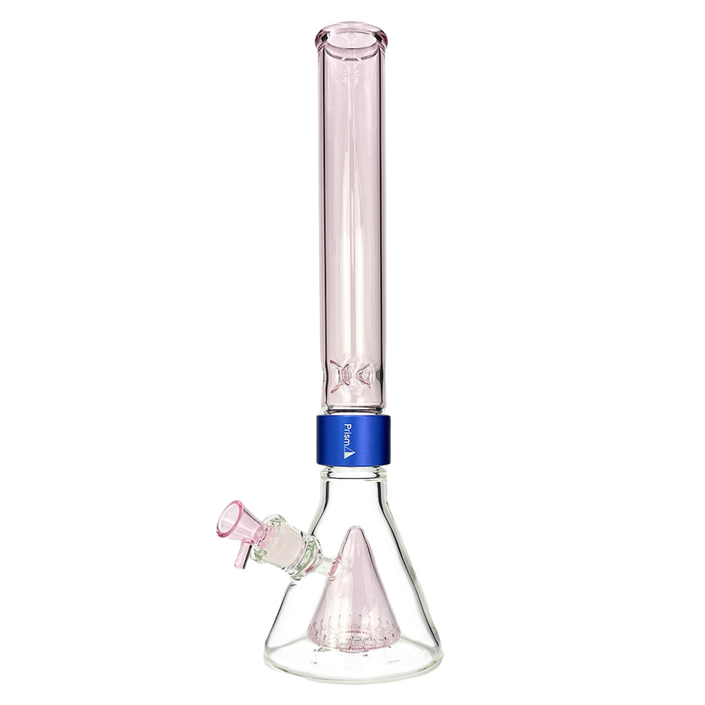 Tall Percolated Beaker Single Stack - Discreet Smoker
