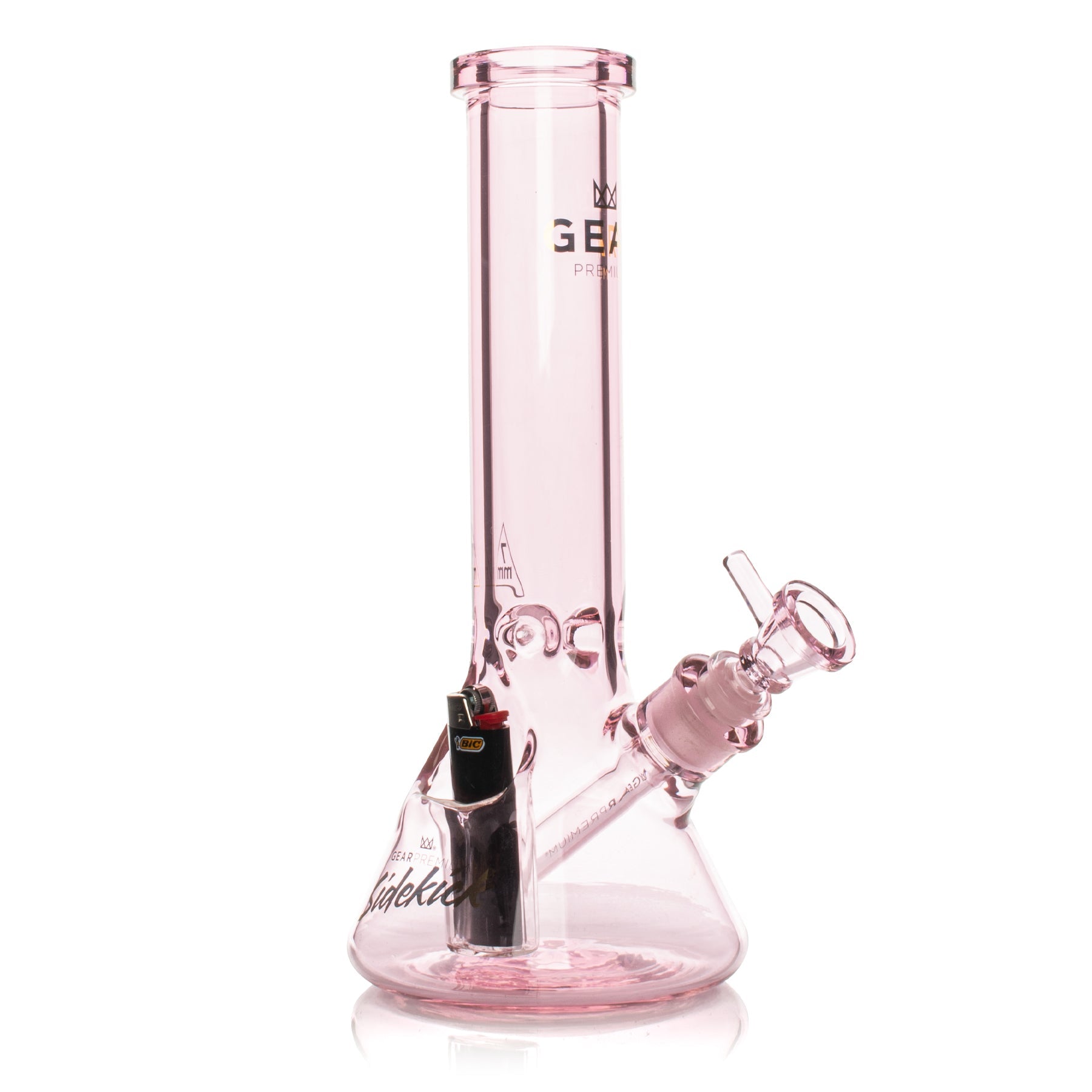 Gear Premium 12" Sidekick (Beaker) Water Pipe - Discreet Smoker