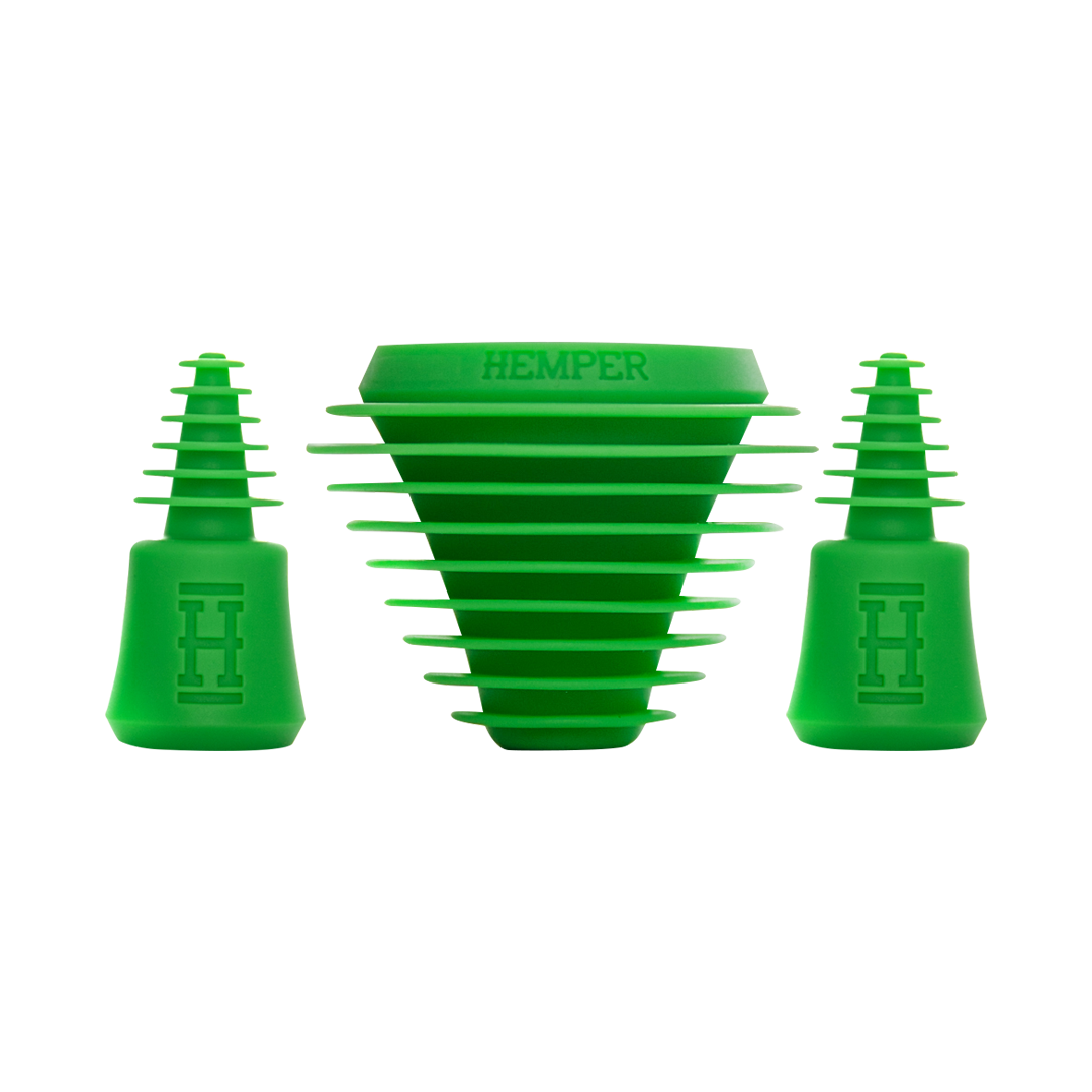 HEMPER Tech Cleaning Plugs+Caps - Discreet Smoker