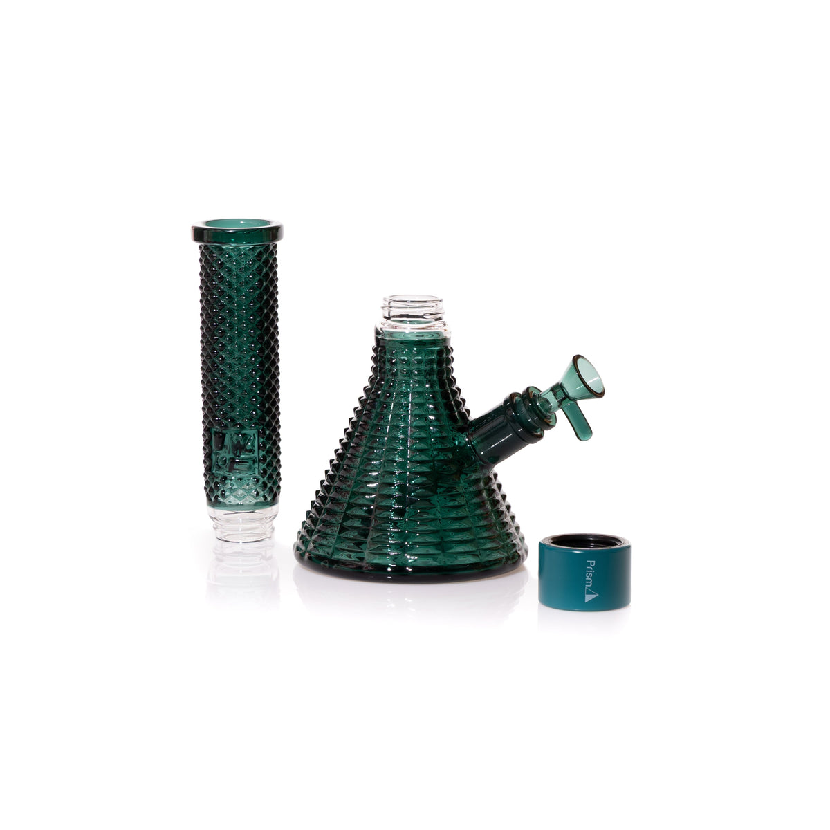 Prism x Jane West Twenties MINI Beaker Teal - Discreet Smoker