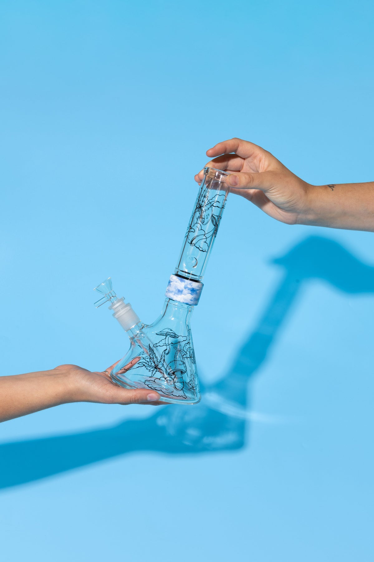 MINI Sky High Standard Beaker - Discreet Smoker