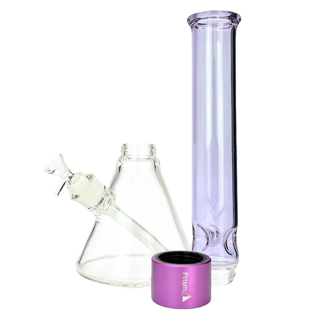 Halo Tall Beaker Single Stack - Discreet Smoker