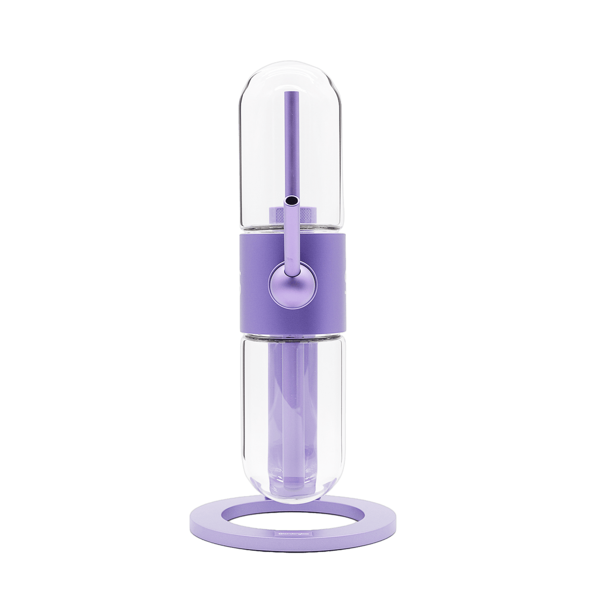 Stündenglass Gravity Infuser - Violet Purple | 360° Gravity Hookah - Discreet Smoker