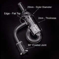 HONEY RECYCLER QUARTZ BANGER | YL