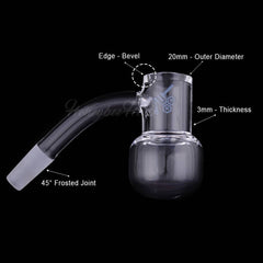 HONEY KETTLE QUARTZ BANGER - 45° DEGREE | YL - Discreet Smoker