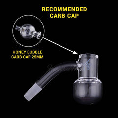 HONEY KETTLE QUARTZ BANGER - 45° DEGREE | YL - Discreet Smoker