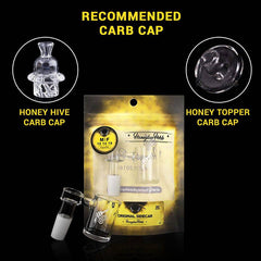 ORIGINAL SIDECAR QUARTZ BANGER - 90° DEGREE | YL - Discreet Smoker