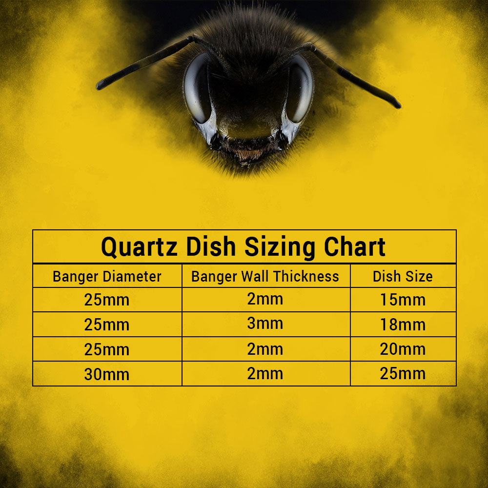 HONEY CHAMBER QUARTZ BANGER - 90° DEGREE | YL - Discreet Smoker