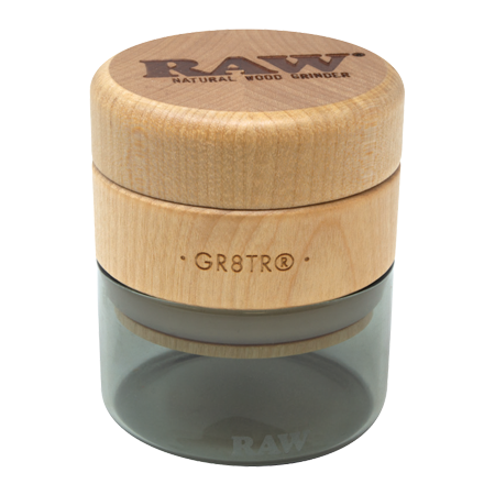 RAW Natural Wood Grinder - 65mm, Black