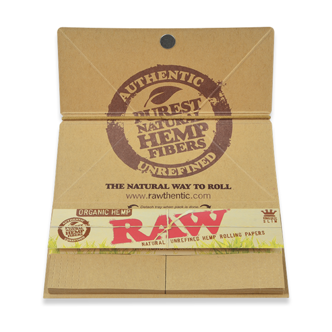 RAW Organic Rolling Papers - Discreet Smoker