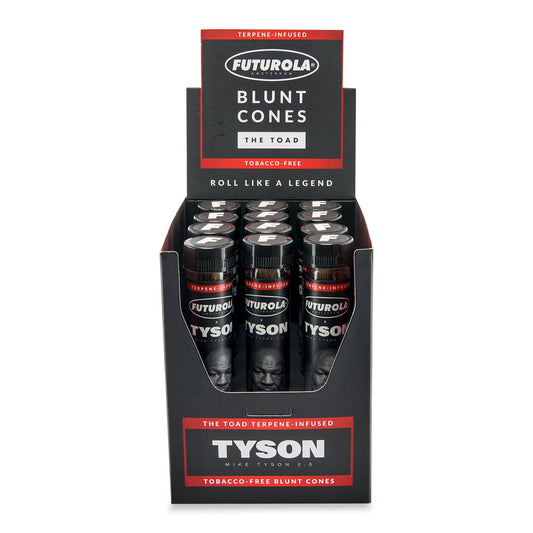 Futurola Tyson Ranch “The Toad” Terpene-Infused Blunt Cones Version 2.0 - 12ct - Discreet Smoker