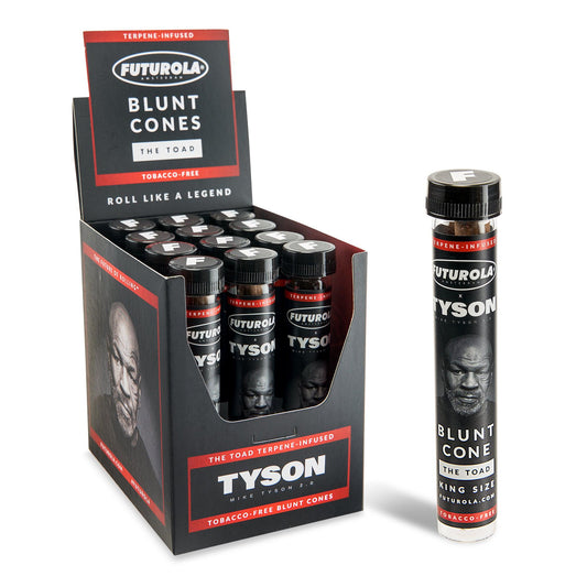 Futurola Tyson Ranch “The Toad” Terpene-Infused Blunt Cones Version 2.0 - 12ct - Discreet Smoker