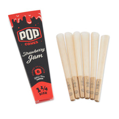 Pop Cones 1 ¼ Size 6pk Pre-Rolled Cones with Flavor Tip - Mixed Bundle 4PK - Discreet Smoker