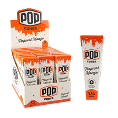 Pop Cones 1 ¼ Size Ultra Thin 6pk Cones - 24ct Display