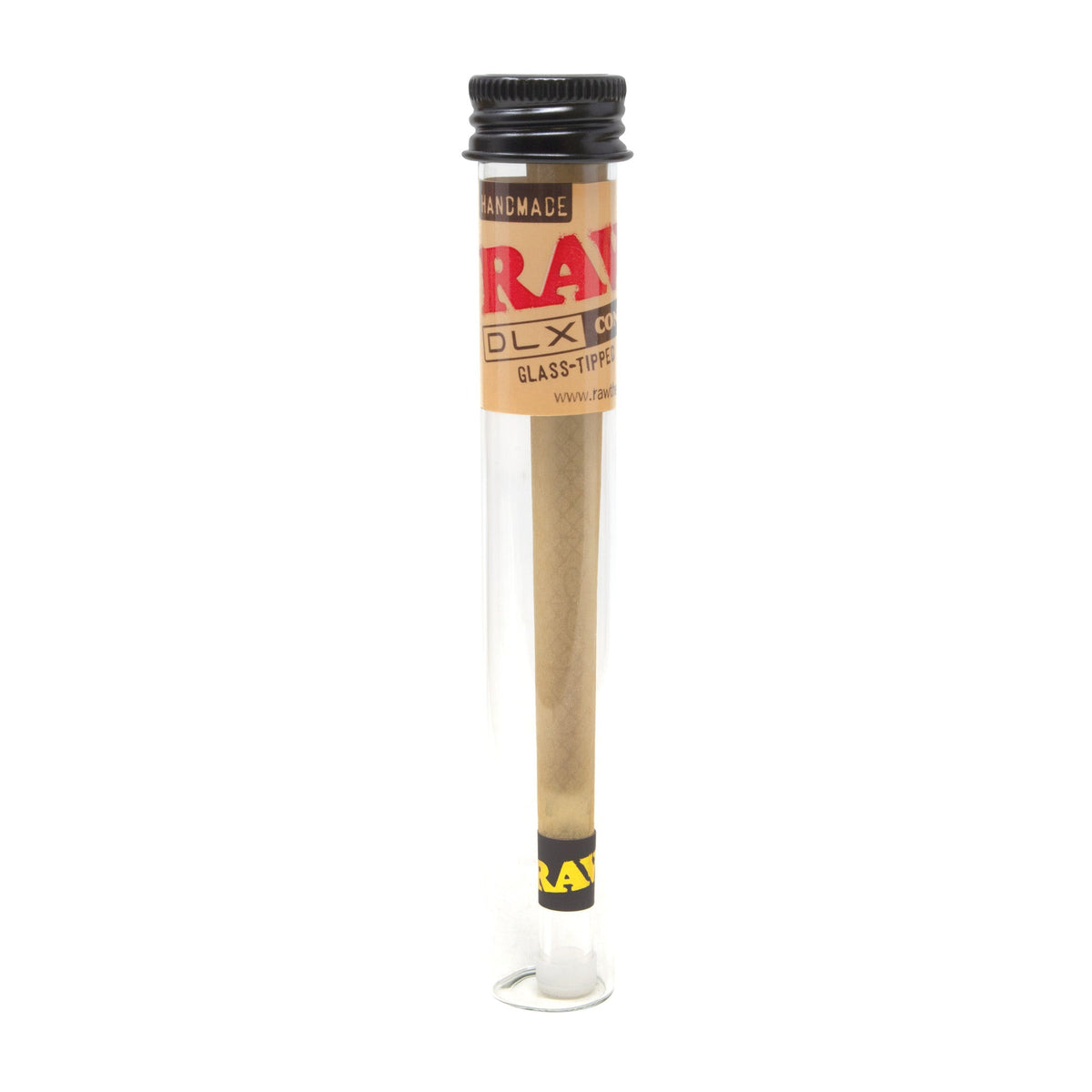 RAW DLX Glass-Tipped Cones – 12ct - Discreet Smoker