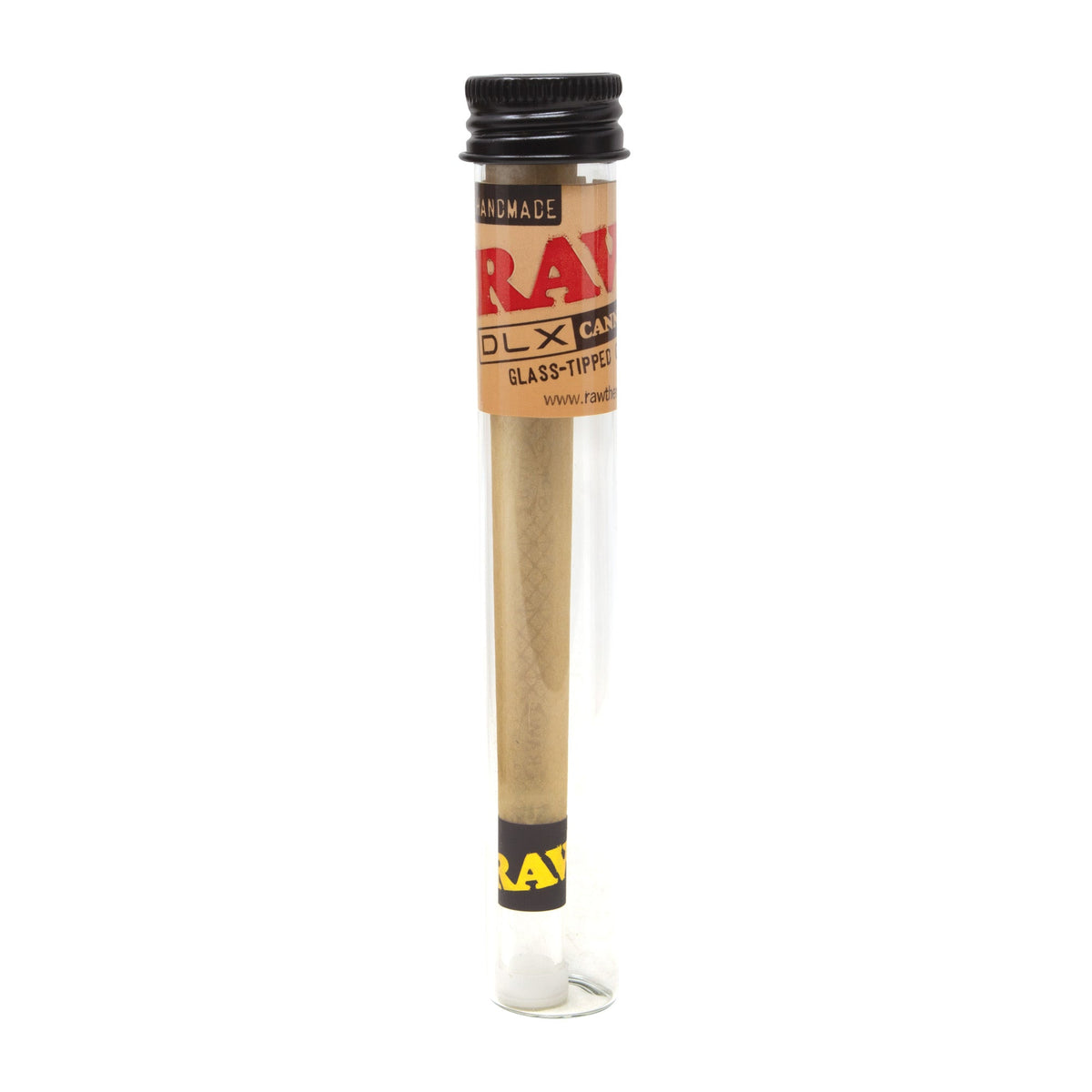 RAW DLX Glass-Tipped Cones – 12ct - Discreet Smoker