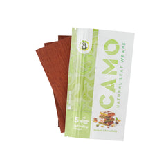 Camo Natural Leaf Wraps 5pk – 25ct