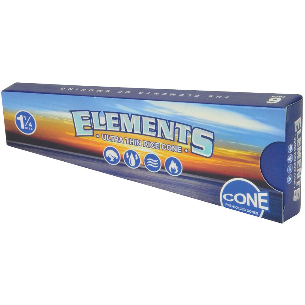 Elements Ultra Thin Rice Cones - Discreet Smoker