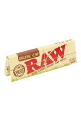 RAW Organic Hemp Rolling Papers – 1¼ – 50 Leaves – 24-Count Display
